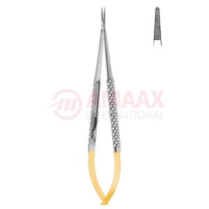 Toledo-micro-needle-holder-tc-without-catch-straight-dimond-coated-jaw