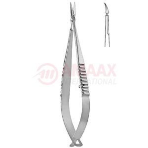 Vannas-spring-type-micro-scissors-curved