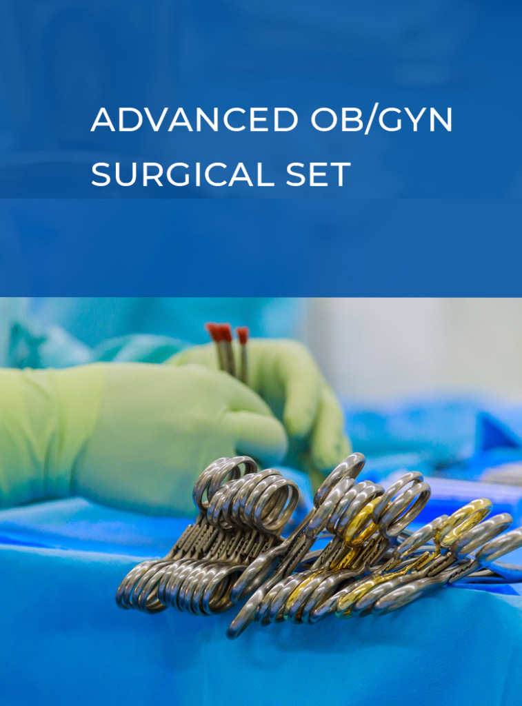 advanced ob gyn surgical set