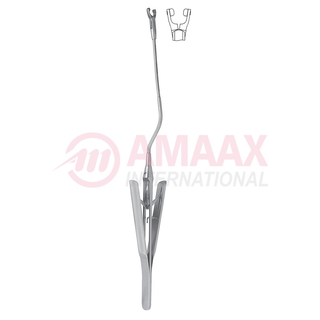 apply forceps for yasargil mini clip 70mm bayonet 40.796.040.796.17