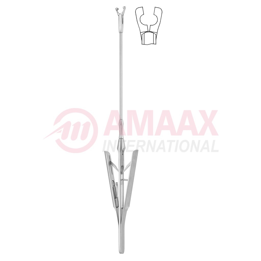 apply forceps for yasargil standard clip 70mm straight 40.791.07 40.791.17