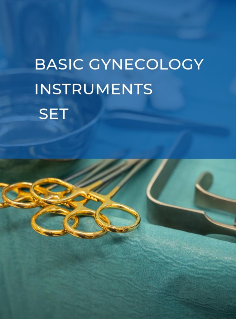 basic gynecology instruments set