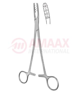 bircher ganske bone holding forceps curved up