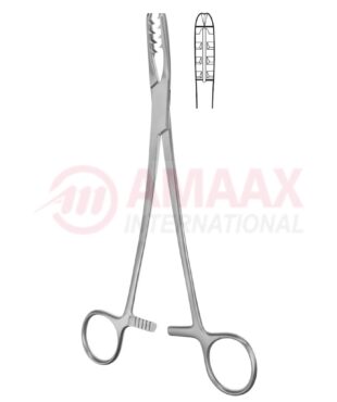 bircher ganske bone holding forceps straight