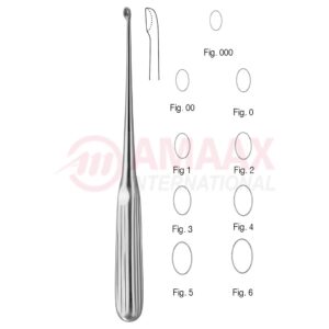 bruns-bone-curette-oval-23-cm