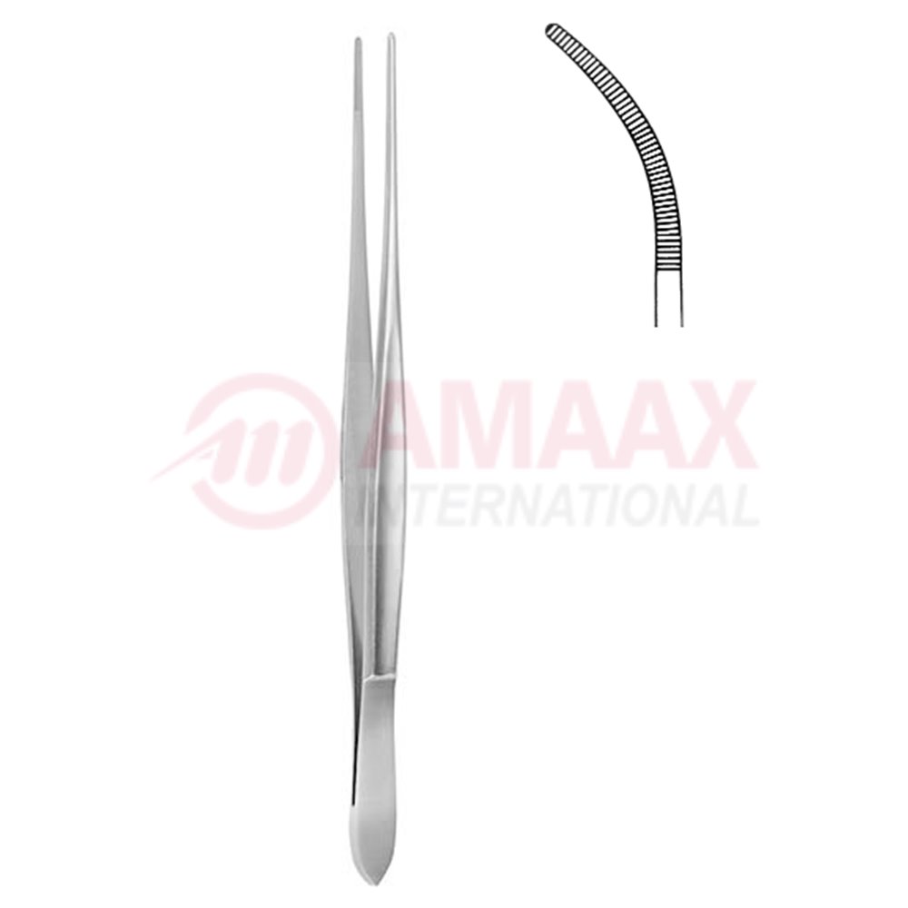cushing forceps serrated curved