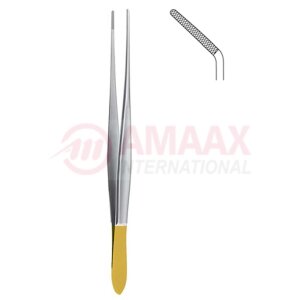 cushing forceps tc 17cm angled