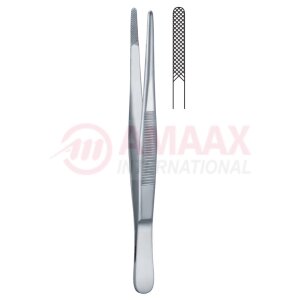 forceps dissecting cross serrated