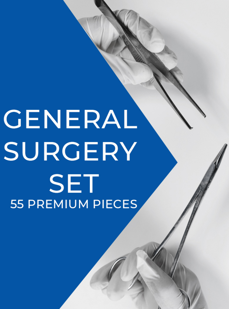 general surgery set 55 premium pieces