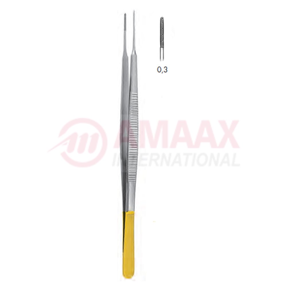gerald forceps 17.5cm tc