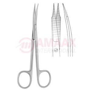 goldman-fox-gum-scissors-curved