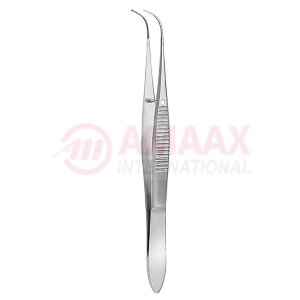 graefe iris forceps serrated fully curved