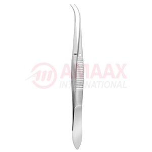 graefe iris forceps serrated half curved