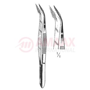 hunter splinter forceps curved