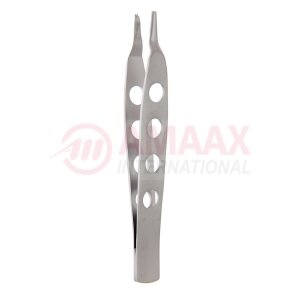 jeans dressing forceps serrated 2x3 teeth 14cm fine fenestrated handle