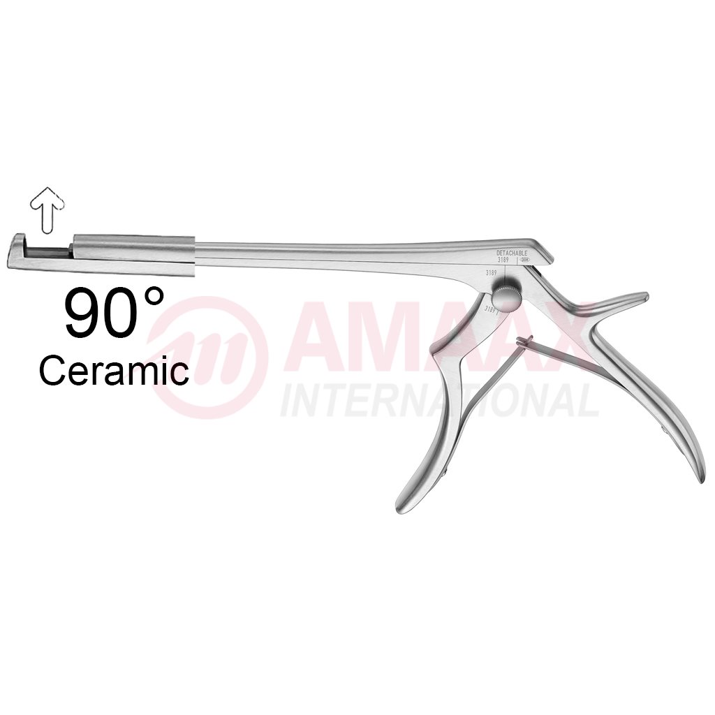 kerrison rongeur 90 degree upwards detachable ceramic