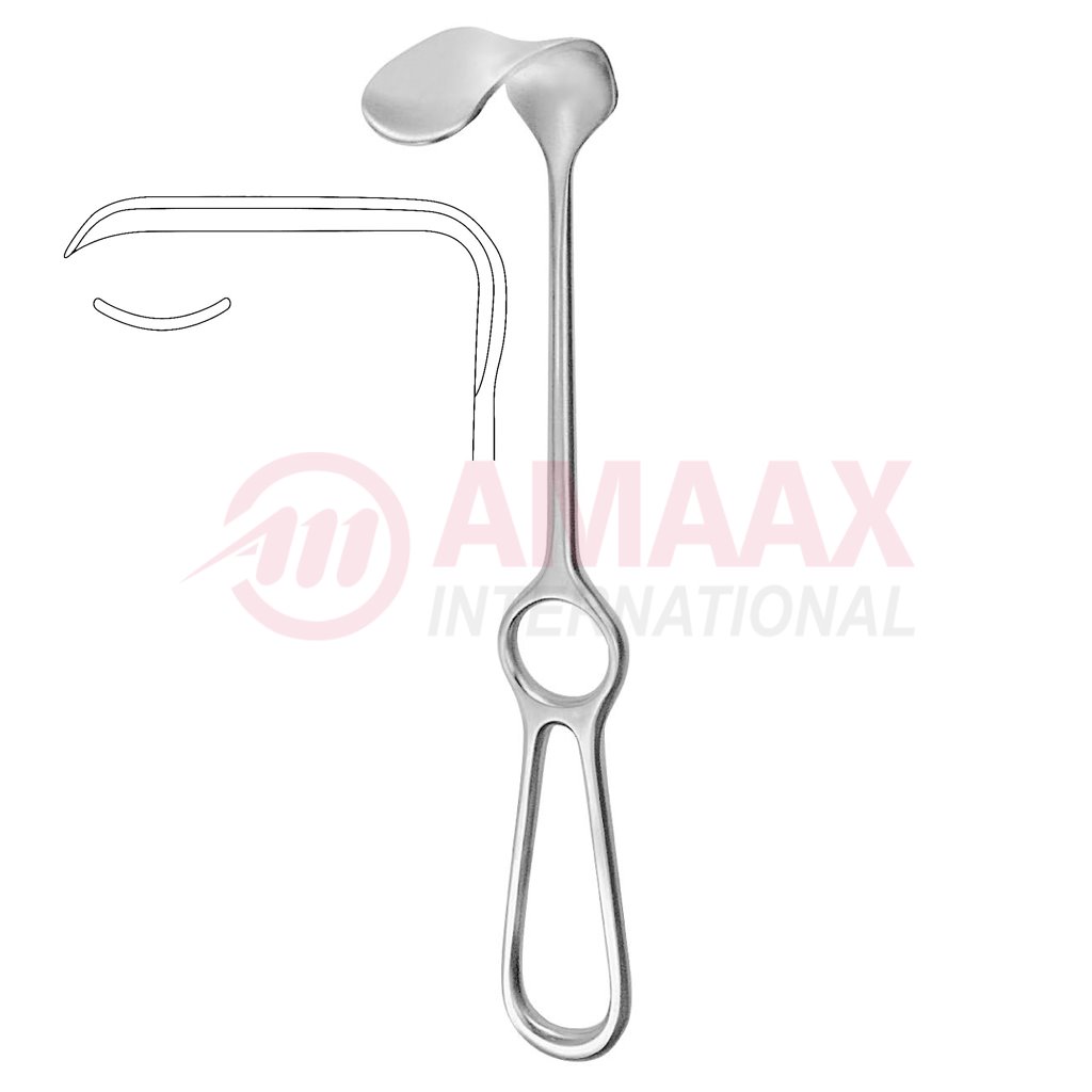 Kocher Retractor 22.5cm 70x25mm 1 kocher-retractor-22.5cm-70x25mm