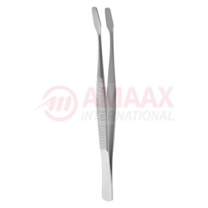 kuehne cover glass forceps 10.5cm angled