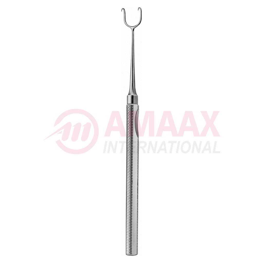 MANNERFELT (MODIF.) Retractor, 155mm (6 1/8"), 2 Prongs, Jaw Depth: 4.50mm, Jaw Width: 11.50mm, Sharp 1 mannerfelt-2-prong