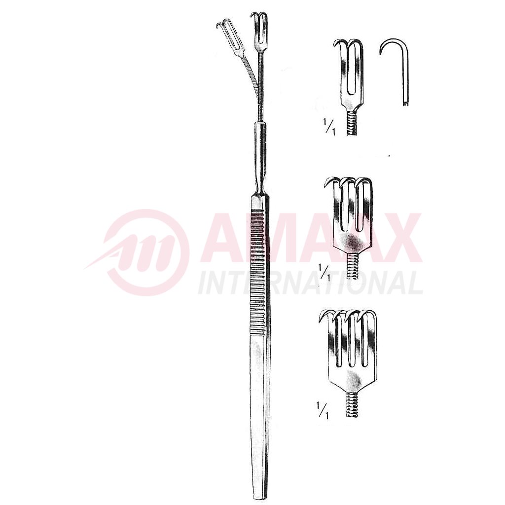 Flexible Retractor Sharp Prong 1 retractor-with-spring-sharp