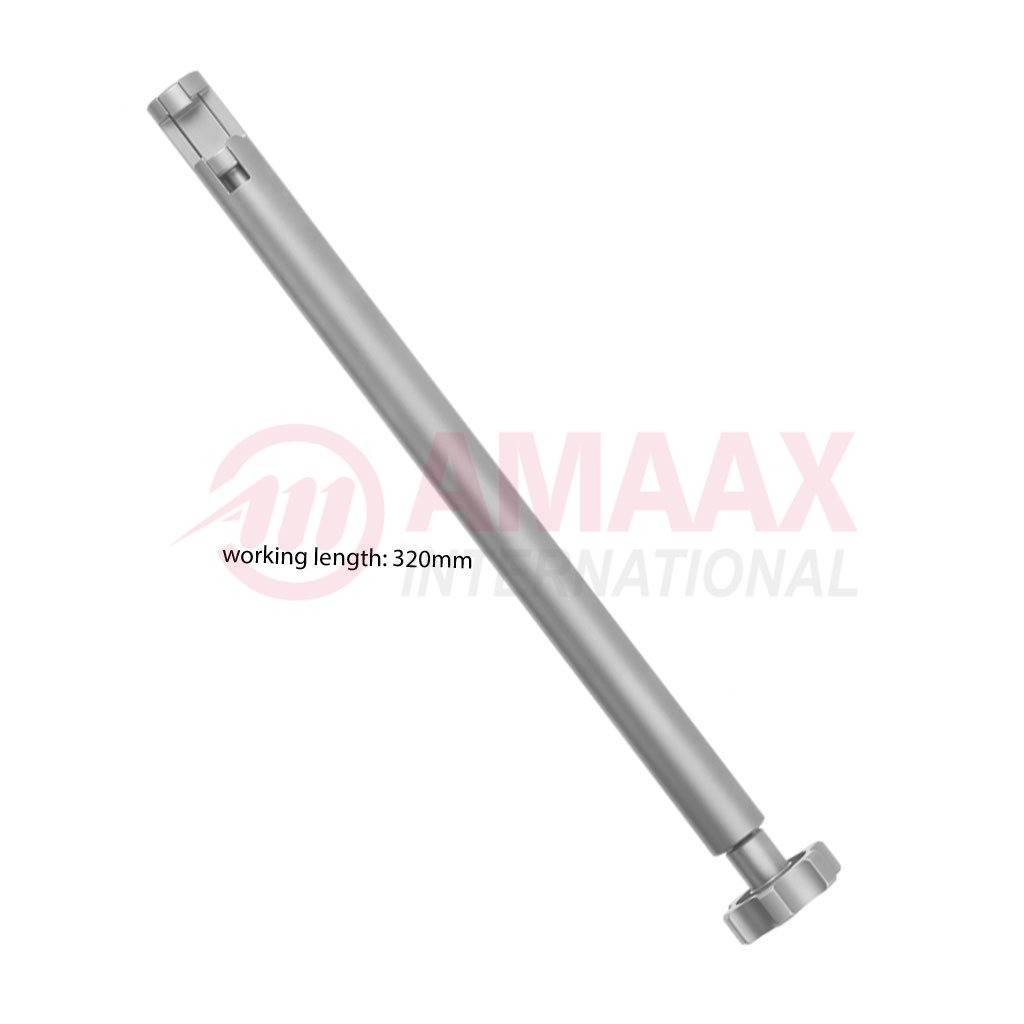 Bookwalter Retractors, Horizontal Bar to Hold the Frame, 405mm Overall Length 1 ring-retractors-horizontal-bar-18.840.00