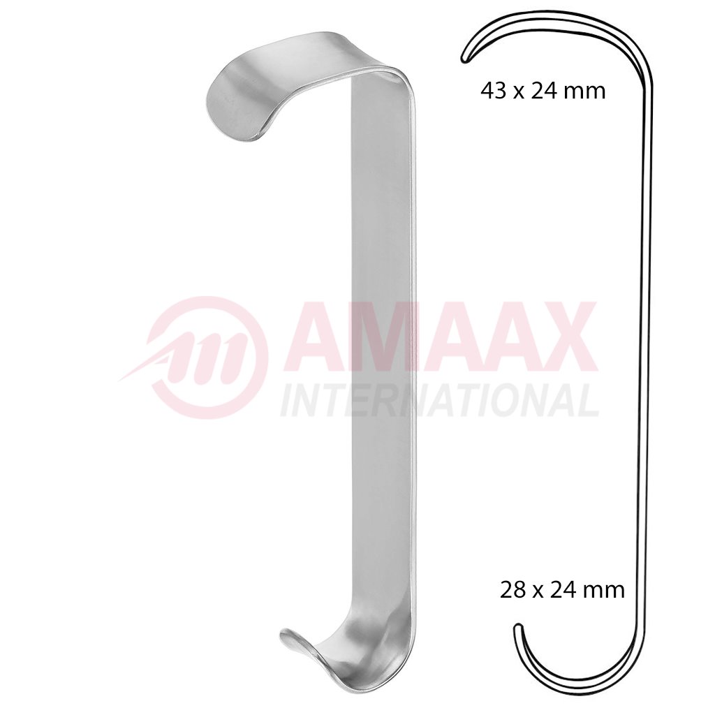 Roux Retractor Double-Ended 17 cm 1 roux-retractor-double-17-cm