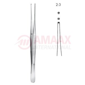 semken forceps 2x3 teeth