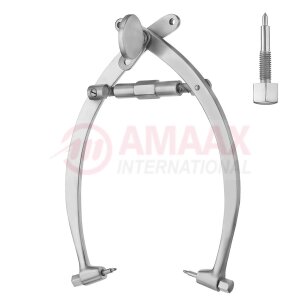 skull traction tongs large pattern 17.5 cm