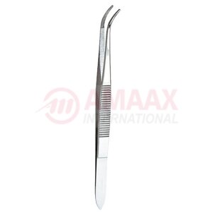 splinter forceps serrated jaw curved
