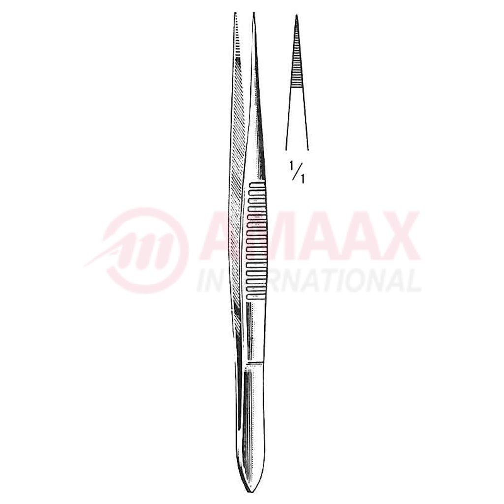 splinter forceps serrated straight