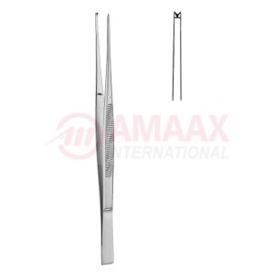 taylor forceps 1x2 teeth 17cm