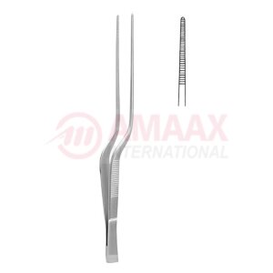 taylor forceps serrated with scraper bayonet