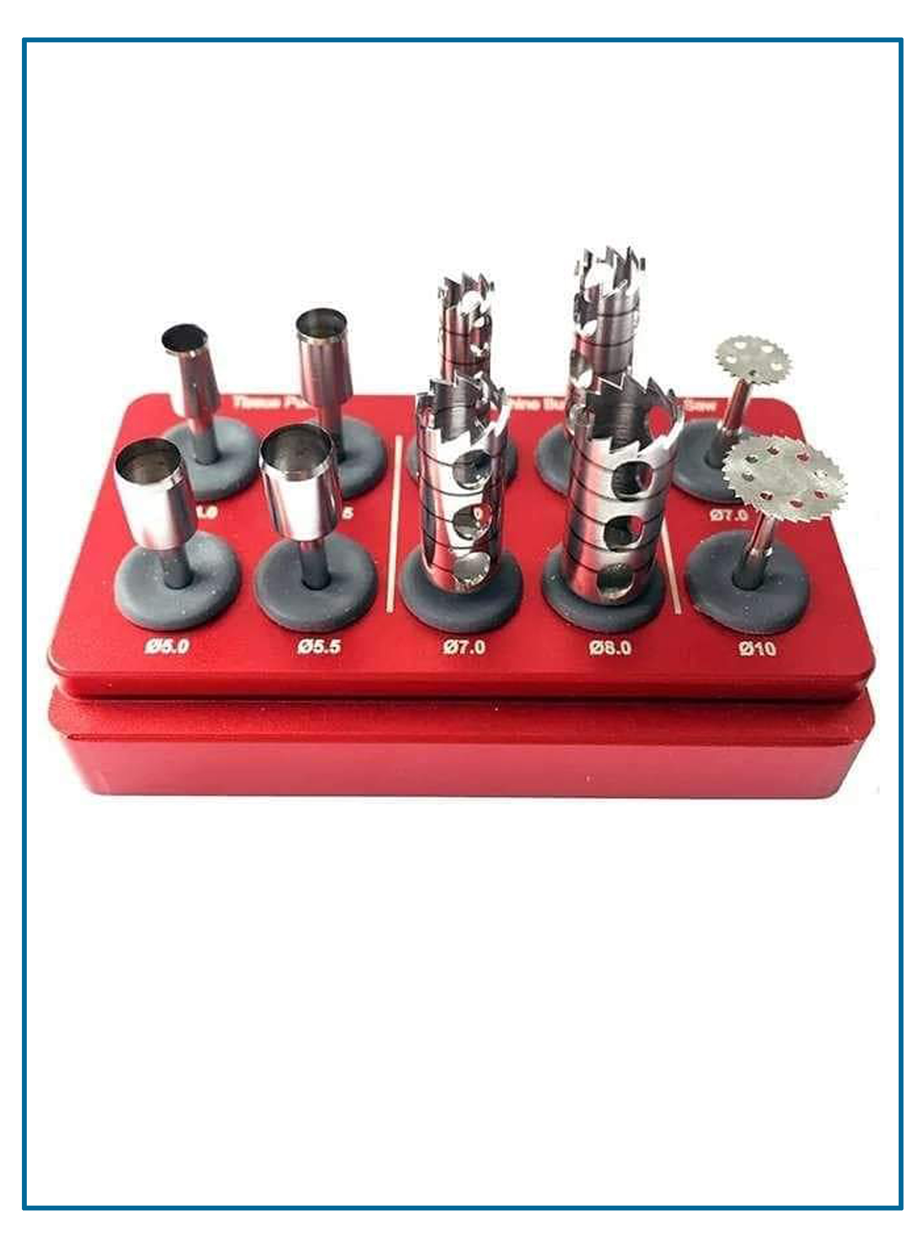 trephine drills tissue punch saw disks