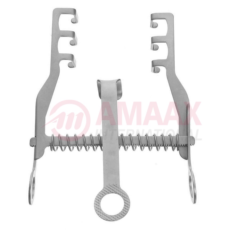 Vickers Low Profile Retractor 9.0cm (3 X 3 Prong) Complete SET 1 vickers-low-profile-retractor-18.801.02