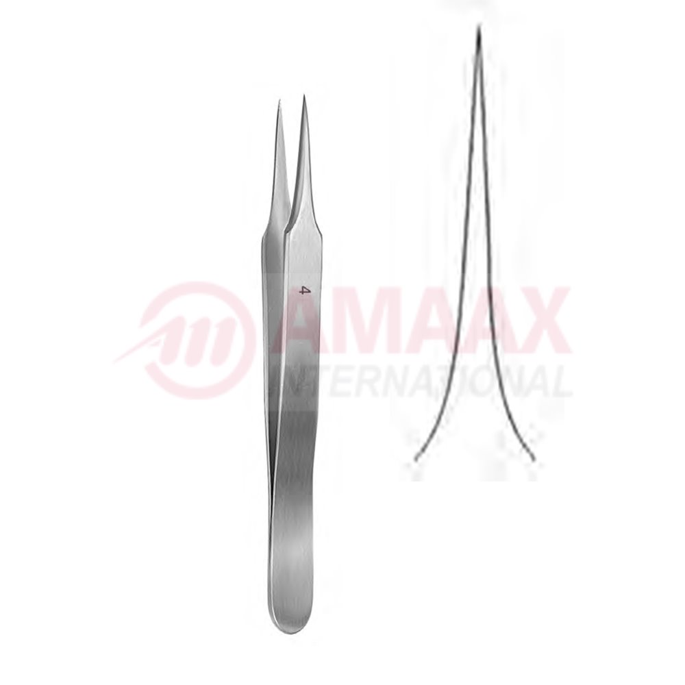 watchmaker forceps straight 4