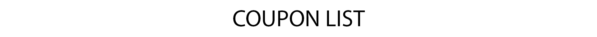 Coupon-list
