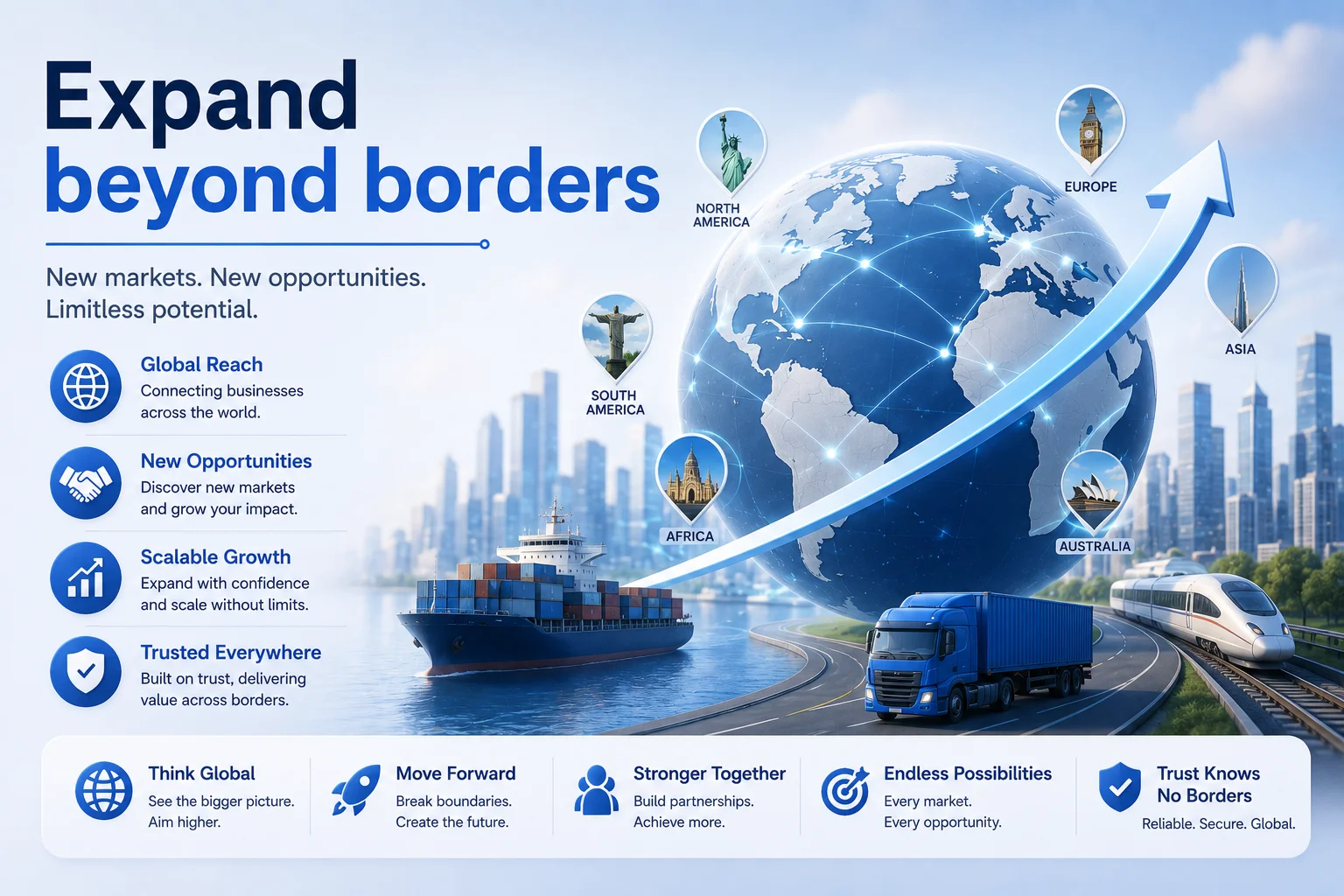 Expand beyond borders