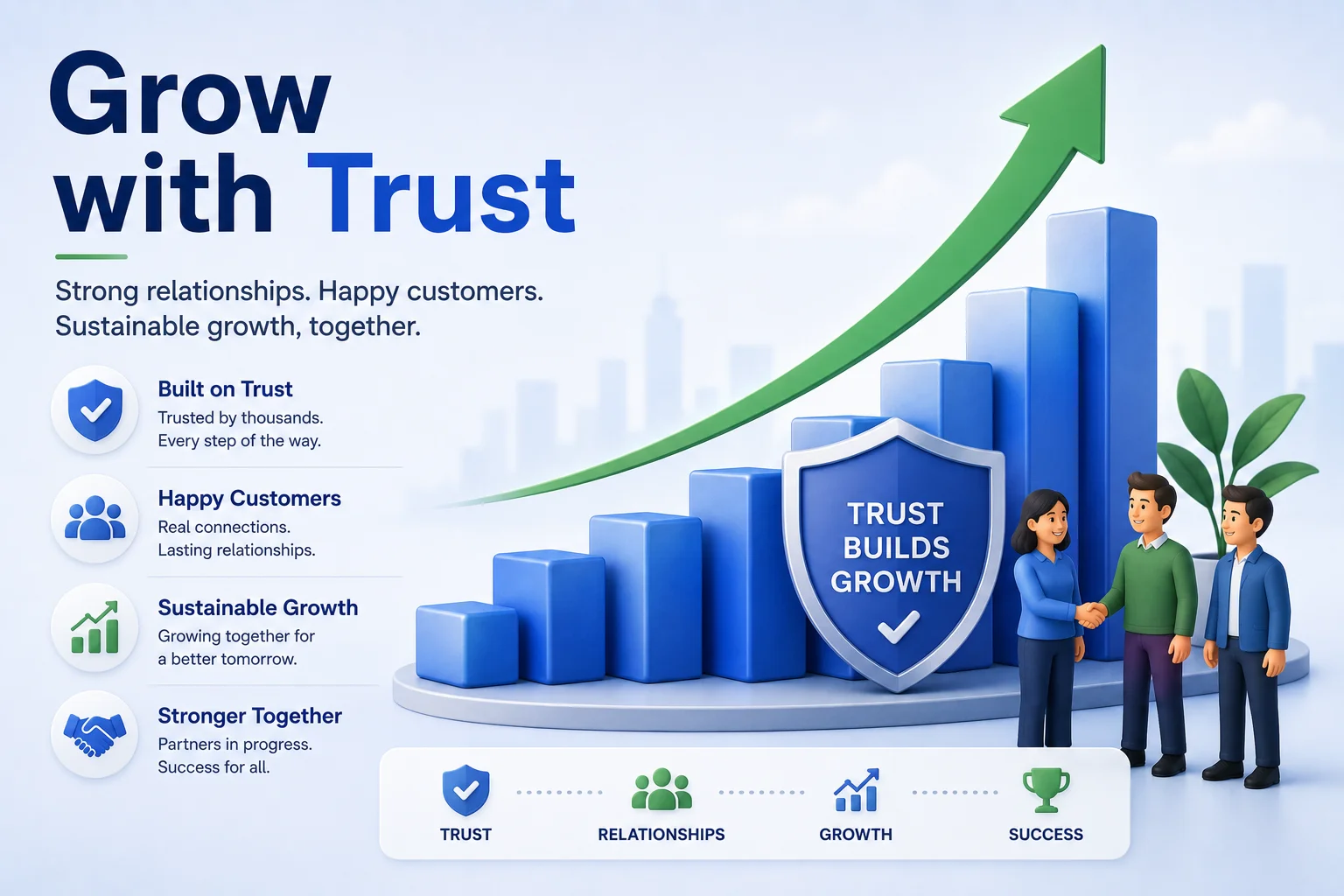 Grow with trust