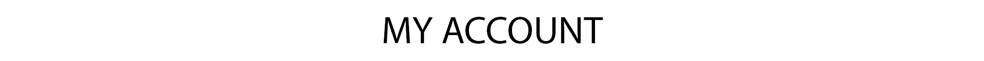 My account