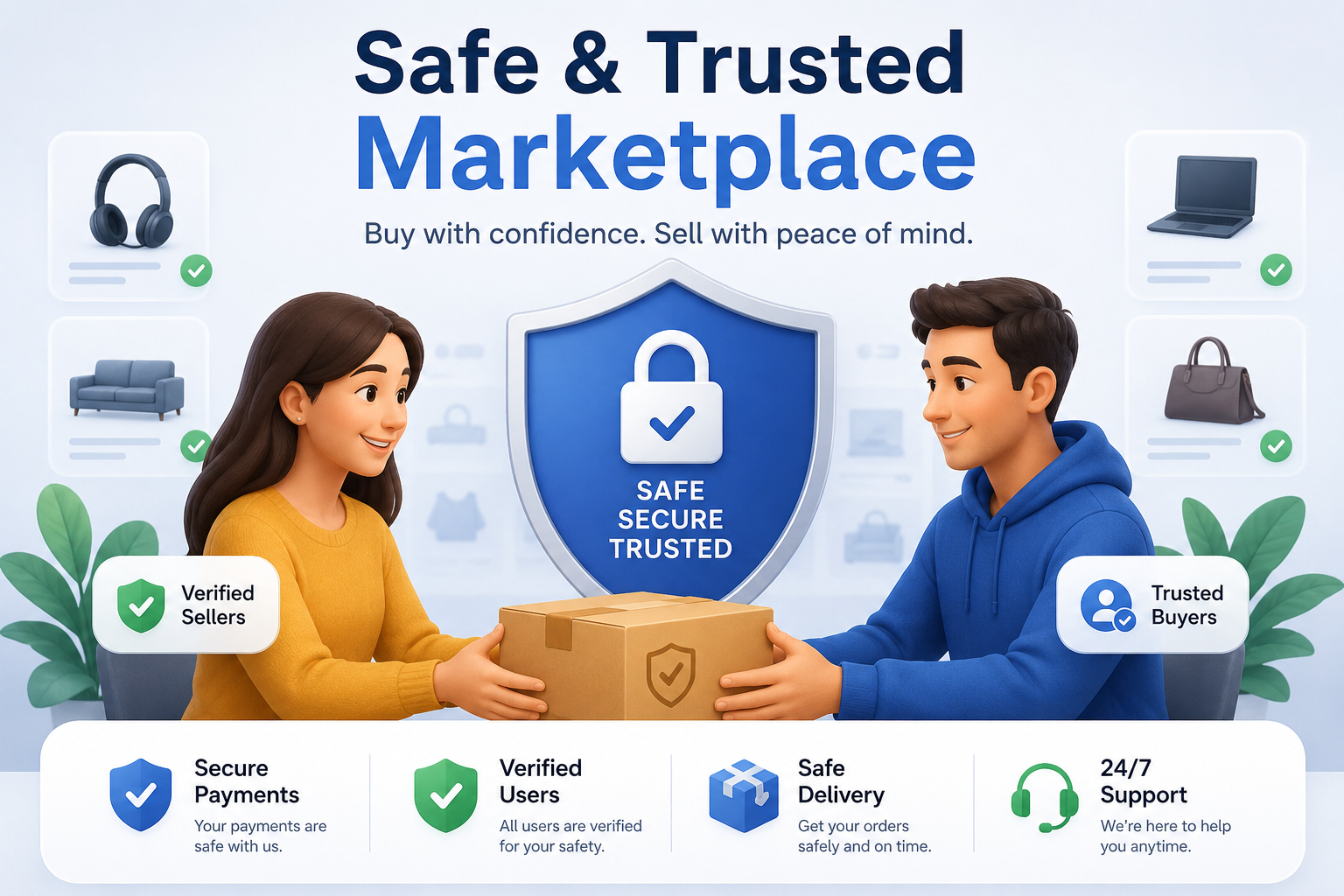 safe and trusted marketplace