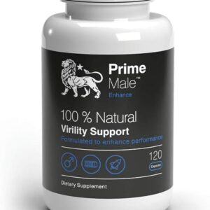 Prime Male Enhance Male Enhancement Supplement 120 Capsules – Natural Virility & Vitality Support