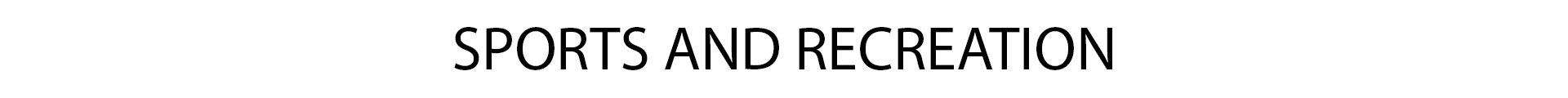 SPORTS-AND-RECREATION