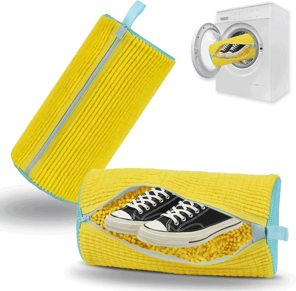 Shoe Washing Bag for Washer & Dryer – Protective Shoe Laundry Bag for Machine Wash, Sneaker Cleaning & Shoe Care