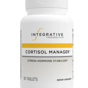 Integrative Therapeutics Cortisol Manager® Supplement – Stress Support Formula for Relaxation, Mood & Healthy Cortisol Balance