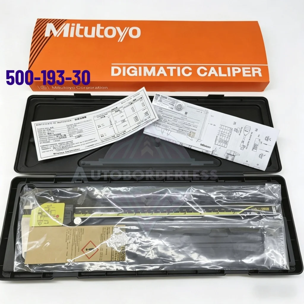 Mitutoyo 500-193-30 Digital Vernier Caliper 300mm / 12 Inch – Absolute Digimatic Stainless Steel Precision Measuring Tool