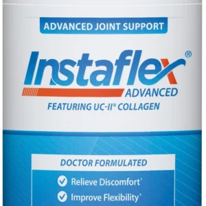Instaflex Advanced Joint Support Supplement 30 Capsules – Turmeric, UC-II Collagen, Boswellia & Resveratrol Formula for Joint Health
