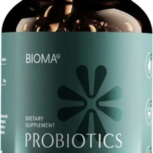 Bioma Probiotics for Digestive Health – 3-in-1 Gut Health Formula 60 Capsules | Daily Digestive Support