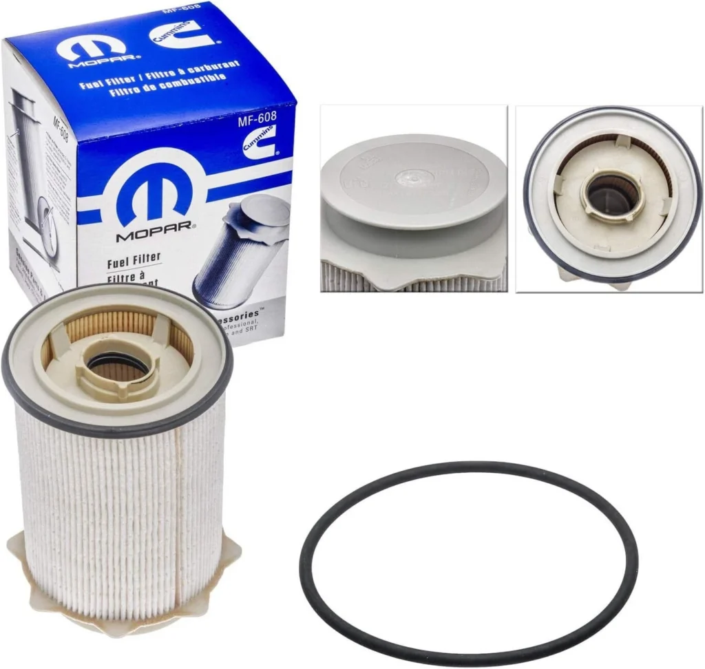 Mopar MO-608 Fuel Filter 68065608AB OEM – Fits 2010-2012 Dodge Ram 6.7L Cummins Diesel