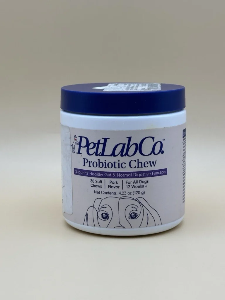 PetLab Co. Probiotic Soft Chews for Dogs – Pork Flavor 30 Count | Digestive Health & Gut Support Supplement