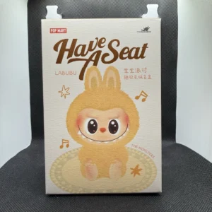 LABUBU THE MONSTERS Have a Seat Vinyl Plush Blind Box – Collectible Designer Toy Figure